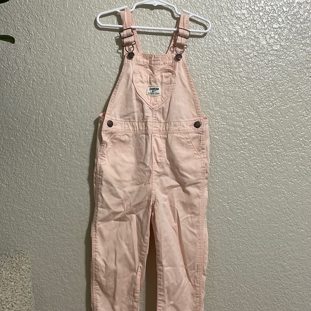Baby pink 4T Oshkosh Overalls